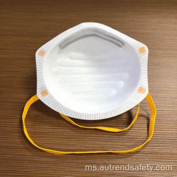 Masker Dust Masker Wajah Respirator Pakai CE FFP2 Disesuaikan OEM